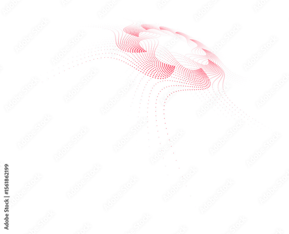 Fototapete abstract background with space design element wave lines guilloche curve line background circle for 