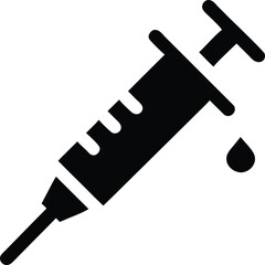 Syringe Injection Vaccination Or Treatment