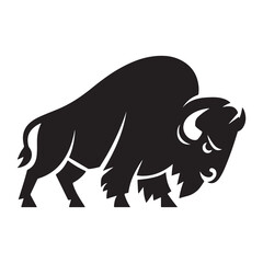 Lion and Black Panther Silhouette Vector in Wildlife Style
