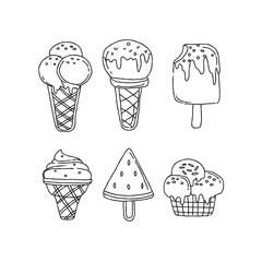 Ice cream and desserts