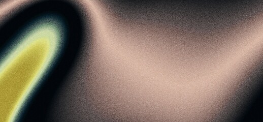 Abstract Grainy Texture:  Subtle Yellow Gradient, Dark to Light, Smooth Swirl Design, Modern...