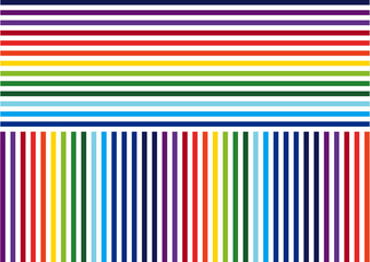 straight and horizontal colorful pattern design background illustration vector