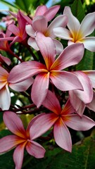 frangipani plumeria flower