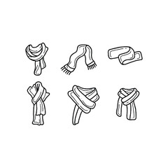 Various scarf styles