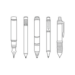 Various writing instruments (3)