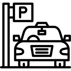 Parking Car Icon