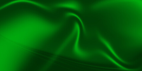 soft glowing green abstract background with smooth wave shapes and light effects for modern visual design	