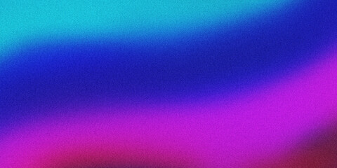 abstract neon gradient grainy background with blue purple and pink colors in soft smooth texture	