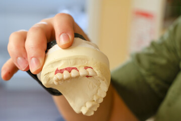 Demonstration of a HandHeld Dental Model Designed Specifically for Educational Purposes