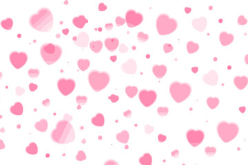 pink hearts background