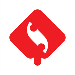 Ace Diamond Playing Card Suit Symbol Icon Vector
