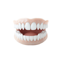 Realistic dentures model for dental health and education