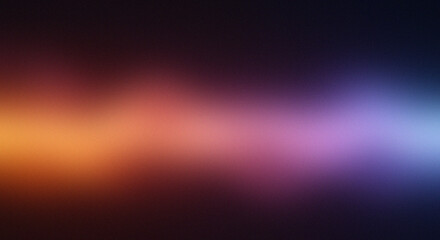 An abstract background features a captivating gradient of orange and purple colors, creating a smooth and vibrant visual effect