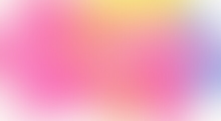 Pastel pink, yellow, and orange hues blend seamlessly into a soft blue, creating a dreamy and vibrant abstract background