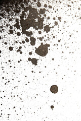 Splattered ink and paint Black colour background #