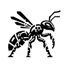vector illustration of an ant