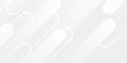 Gray and white diagonal line architecture geometry tech abstract subtle background vector illustration.