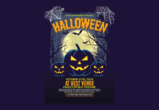 Halloween Party Flyer