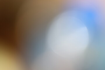Abstract blurred light with soft gradient colors