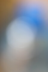 Abstract colorful blurred lights in soft pastel tones