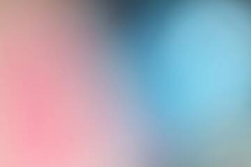 Abstract blurred background with soft red and blue gradient