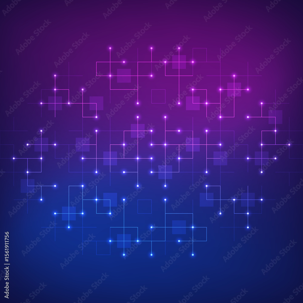 Poster minimalistic texture with linear squares pattern. creative idea of modern design with abstract geome