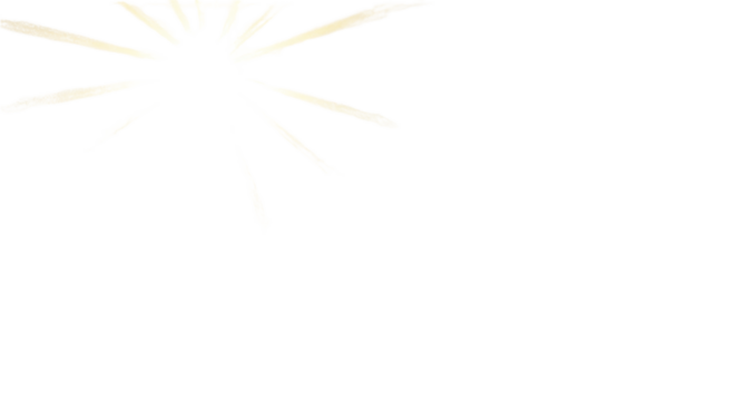 Sunburst lens flare with light rays isolated PNG with Transparent Background