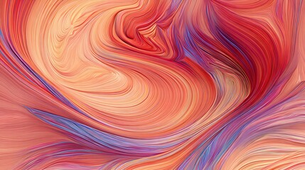 Abstract swirls of color