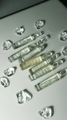 Innovative Skincare Ampoules with Refreshing Ice Crystals for Ultimate Hydration and Radiance