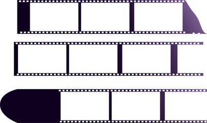 photographic film,film stripes, photo frames, free copy space,vector illustration.