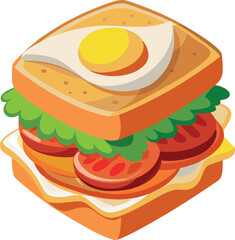 Fast food vector icon design