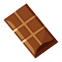 Chocolate bar with bite