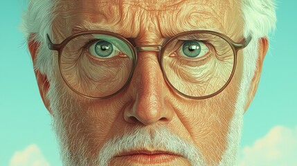 Realistic Portrait of Scientist Advocating for Men's Issues