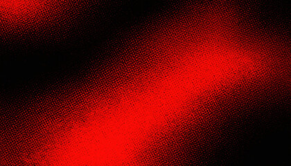 Black and red abstract grunge texture with halftone pattern
