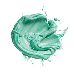 Toothpaste isolated on transparent background