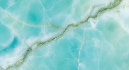 Obraz premium Stunning Aqua Blue Marble Texture High-Resolution Background Image