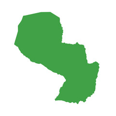 Paraguay Map Boundary