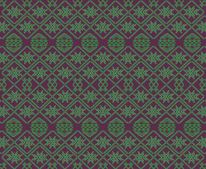 seamless pixel pattern, vintage style 