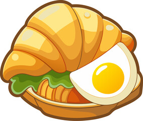 Egg and Cheese Croissant