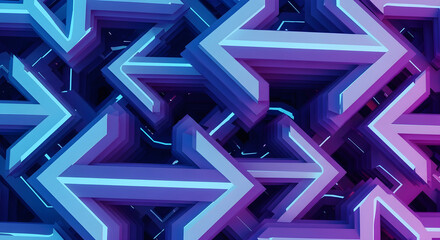 abstract background of colorful cubes