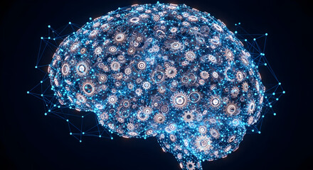 fiber optics background with lots of light spots