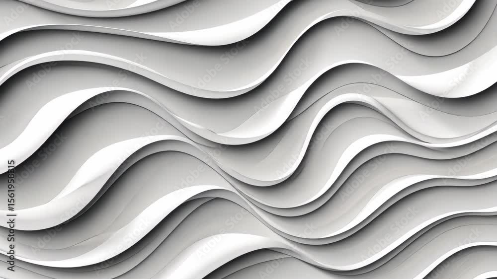 Poster experience the captivating interplay of smooth textures and waves that create an elegant flow in sop