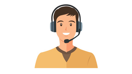 Professional Support Call Center Operator Working as Consultant