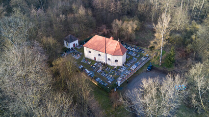 The Church of St. Michael the Archangel, of Gothic origin from the 14th century