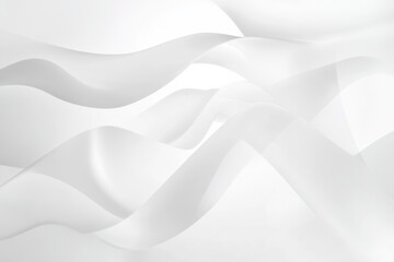 clean white background with floating abstract shapes