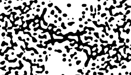 Black and white abstract and grunge safari pattern for wild background and jersey design element. Vector Format Illustration 