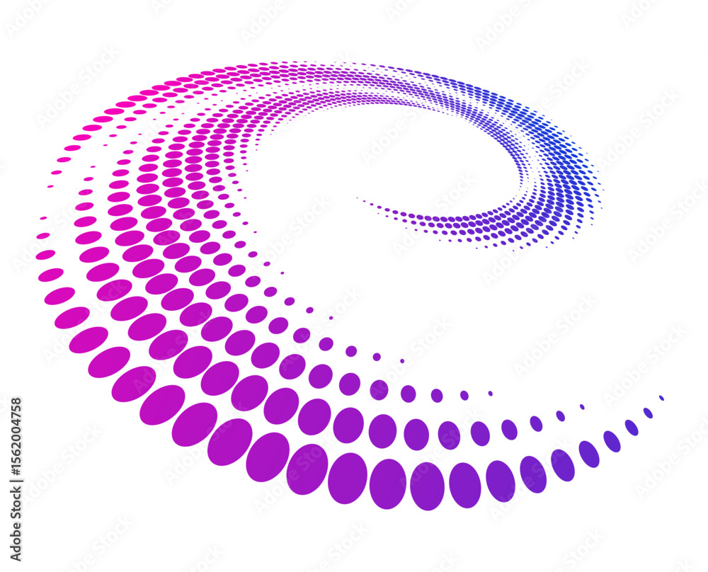 Fototapete abstract vector background with circles Design Element Wave Lines Guilloche curve line Background circle for Pattern branding Frame border certificates, diplomas