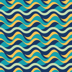 seamless waves pattern