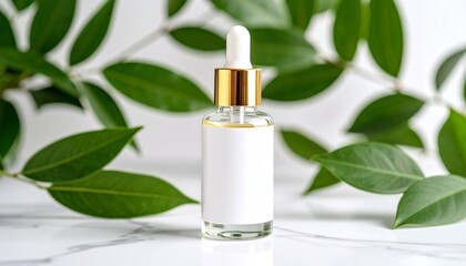 Natural Skincare Serum Organic Face Oil with Plant Extracts