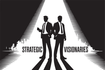 
Businessman Silhouette Vector Set